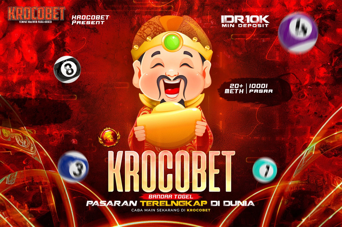 KROCOBET : Bandar Pasaran Togel Paling Lengkap di Indonesia